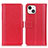 Leather Case Stands Flip Cover T23 Holder for Apple iPhone 13 Red