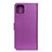 Leather Case Stands Flip Cover T25 Holder for Xiaomi Mi 11 Lite 5G NE Purple