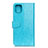 Leather Case Stands Flip Cover T28 Holder for Xiaomi Mi 11 Lite 4G Sky Blue