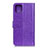 Leather Case Stands Flip Cover T28 Holder for Xiaomi Mi 11 Lite 5G NE Purple