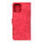 Leather Case Stands Flip Cover T29 Holder for Xiaomi Mi 11 Lite 4G Red