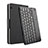 Leather Case Stands Flip Cover with Keyboard for Huawei MediaPad T3 10 AGS-L09 AGS-W09 Black