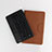 Leather Case Stands Flip Cover with Keyboard for Huawei MediaPad T3 8.0 KOB-W09 KOB-L09 Brown