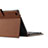 Leather Case Stands Flip Cover with Keyboard for Huawei MediaPad T3 8.0 KOB-W09 KOB-L09 Brown