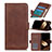 Leather Case Stands Flip Cover Z08 Holder for Apple iPhone 14 Pro