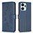 Leather Case Stands Flip Flowers Cover Holder BF1 for Huawei Honor X7a