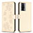 Leather Case Stands Flip Flowers Cover Holder BF2 for Xiaomi Poco F5 Pro 5G