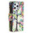 Leather Case Stands Flip Flowers Cover Holder for Apple iPhone 13 Pro Max Mixed