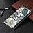 Leather Case Stands Flip Flowers Cover Holder for Apple iPhone 15 Mixed