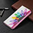 Leather Case Stands Flip Flowers Cover Holder for Apple iPhone 15 Plus Colorful