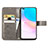 Leather Case Stands Flip Flowers Cover Holder for Huawei Honor 50 Lite