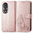 Leather Case Stands Flip Flowers Cover Holder for Huawei Honor 80 5G