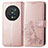 Leather Case Stands Flip Flowers Cover Holder for Huawei Honor Magic5 Pro 5G