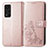 Leather Case Stands Flip Flowers Cover Holder for Huawei Honor V40 5G