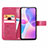 Leather Case Stands Flip Flowers Cover Holder for Huawei Honor X30i