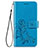 Leather Case Stands Flip Flowers Cover Holder for Huawei P40 Lite E