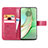 Leather Case Stands Flip Flowers Cover Holder for Motorola Moto Edge 40 5G