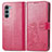 Leather Case Stands Flip Flowers Cover Holder for Motorola Moto Edge S30 5G