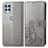 Leather Case Stands Flip Flowers Cover Holder for Motorola Moto G100 5G