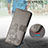 Leather Case Stands Flip Flowers Cover Holder for Motorola Moto G50