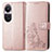 Leather Case Stands Flip Flowers Cover Holder for Oppo Reno10 Pro 5G