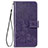 Leather Case Stands Flip Flowers Cover Holder for Samsung Galaxy M02s