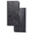 Leather Case Stands Flip Flowers Cover Holder for Samsung Galaxy M02s