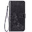 Leather Case Stands Flip Flowers Cover Holder for Samsung Galaxy M11