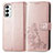 Leather Case Stands Flip Flowers Cover Holder for Samsung Galaxy M23 5G