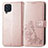 Leather Case Stands Flip Flowers Cover Holder for Samsung Galaxy M32 4G