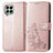 Leather Case Stands Flip Flowers Cover Holder for Samsung Galaxy M33 5G