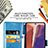 Leather Case Stands Flip Flowers Cover Holder for Samsung Galaxy Note 20 5G