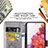 Leather Case Stands Flip Flowers Cover Holder for Samsung Galaxy S20 FE 4G