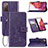 Leather Case Stands Flip Flowers Cover Holder for Samsung Galaxy S20 FE 4G