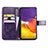 Leather Case Stands Flip Flowers Cover Holder for Samsung Galaxy S23 FE 5G