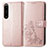 Leather Case Stands Flip Flowers Cover Holder for Sony Xperia 1 IV SO-51C