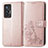 Leather Case Stands Flip Flowers Cover Holder for Vivo X70 5G