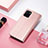 Leather Case Stands Flip Flowers Cover Holder for Vivo Y01A