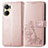 Leather Case Stands Flip Flowers Cover Holder for Vivo Y02S