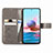 Leather Case Stands Flip Flowers Cover Holder for Xiaomi Poco M5S