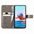 Leather Case Stands Flip Flowers Cover Holder for Xiaomi Redmi Note 10 4G