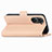 Leather Case Stands Flip Flowers Cover Holder S02D for Asus Zenfone 9