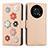 Leather Case Stands Flip Flowers Cover Holder S02D for Huawei Enjoy 50 Pro