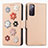 Leather Case Stands Flip Flowers Cover Holder S02D for Samsung Galaxy S20 FE (2022) 5G