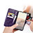 Leather Case Stands Flip Flowers Cover Holder S03D for Google Pixel 6 Pro 5G