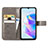 Leather Case Stands Flip Flowers Cover Holder S03D for Huawei Honor X7a