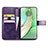 Leather Case Stands Flip Flowers Cover Holder S03D for Motorola Moto Edge (2023) 5G