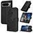 Leather Case Stands Flip Flowers Cover Holder Y01X for Google Pixel 8 5G