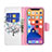 Leather Case Stands Flip Flowers Cover L01 Holder for Apple iPhone 14 Mixed