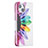 Leather Case Stands Flip Flowers Cover L01 Holder for Apple iPhone 15 Colorful